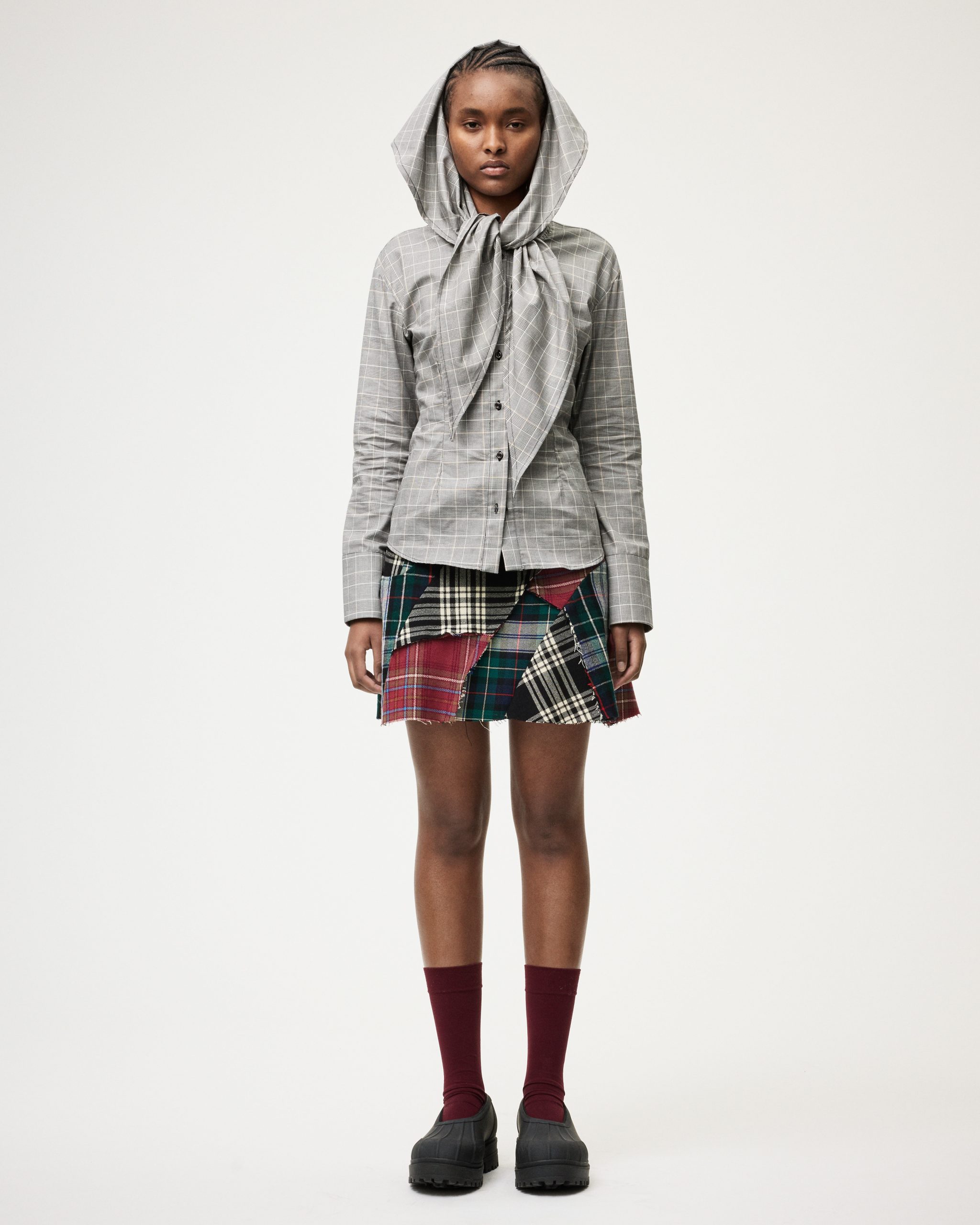 CARMEN MINI SKIRT GREY – Rave RVW